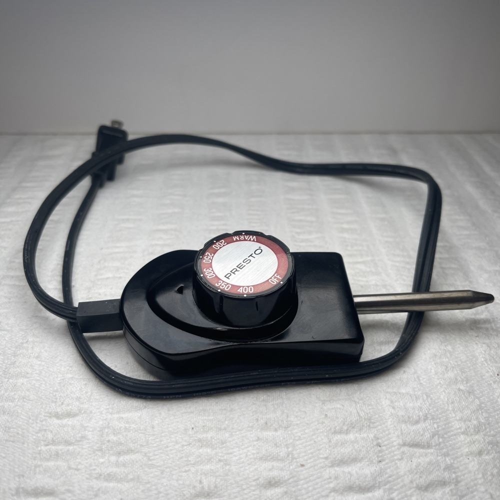 Presto 0690005 Electric Griddle Skillet Power Cord Temp Heat Control Probe